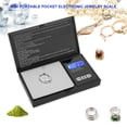 thumbnail image 2 of Digital Scale Mini Portable Pocket Electronic Digital Jewelry  Scale With Digital Display500-0.01G, 2 of 8