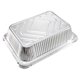 thumbnail image 4 of 8.3" x 6.3" Aluminio Papel Sartenes, 37oz Desechables Bandejas Contenedores para Cocina Asar Hornear Cocinar 8uds, 4 of 5