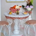thumbnail image 6 of HIBIBUD Mini Bedside Light Small Lamp Vintage Decor Office Baby Small Decorative Lamp White, 6 of 7