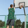 thumbnail image 5 of Sikiie Cartoon Air Transportation Basketball Jersey Reversible Men's Mesh Athletic Sports Shirts Training Practice S-4XLSmall, 5 of 6