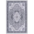 thumbnail image 2 of SAFAVIEH Tucson Luvina Oriental Machine Washable Area Rug, Olive/Ivory, 5' x 8', 2 of 13