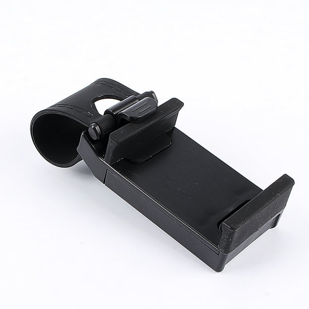 Soporte universal para teléfono de coche montado en el volante Soportes de montaje con clip para teléfono móvil inteligente