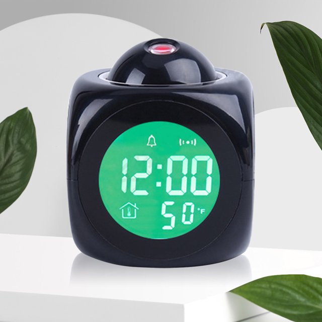 Reloj de proyección creativo LED despertador electrónico para decoración del dormitorio del hogar