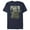 Navy Blue, variant on Men's Star Wars: The Mandalorian The Child Text  Graphic Tee Navy Blue Heather 3X Large