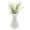Style 3, variant on White Ceramic Vase Large Opening Glazed Scratch Resistant Thickened Stable Flower Vase for Home Office Kitchen Decor