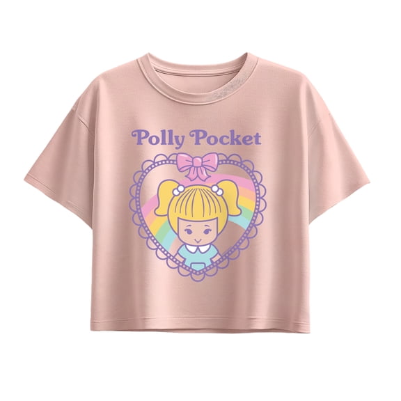 Polly Pocket - Heart - Youth Girls Boxy T-Shirt