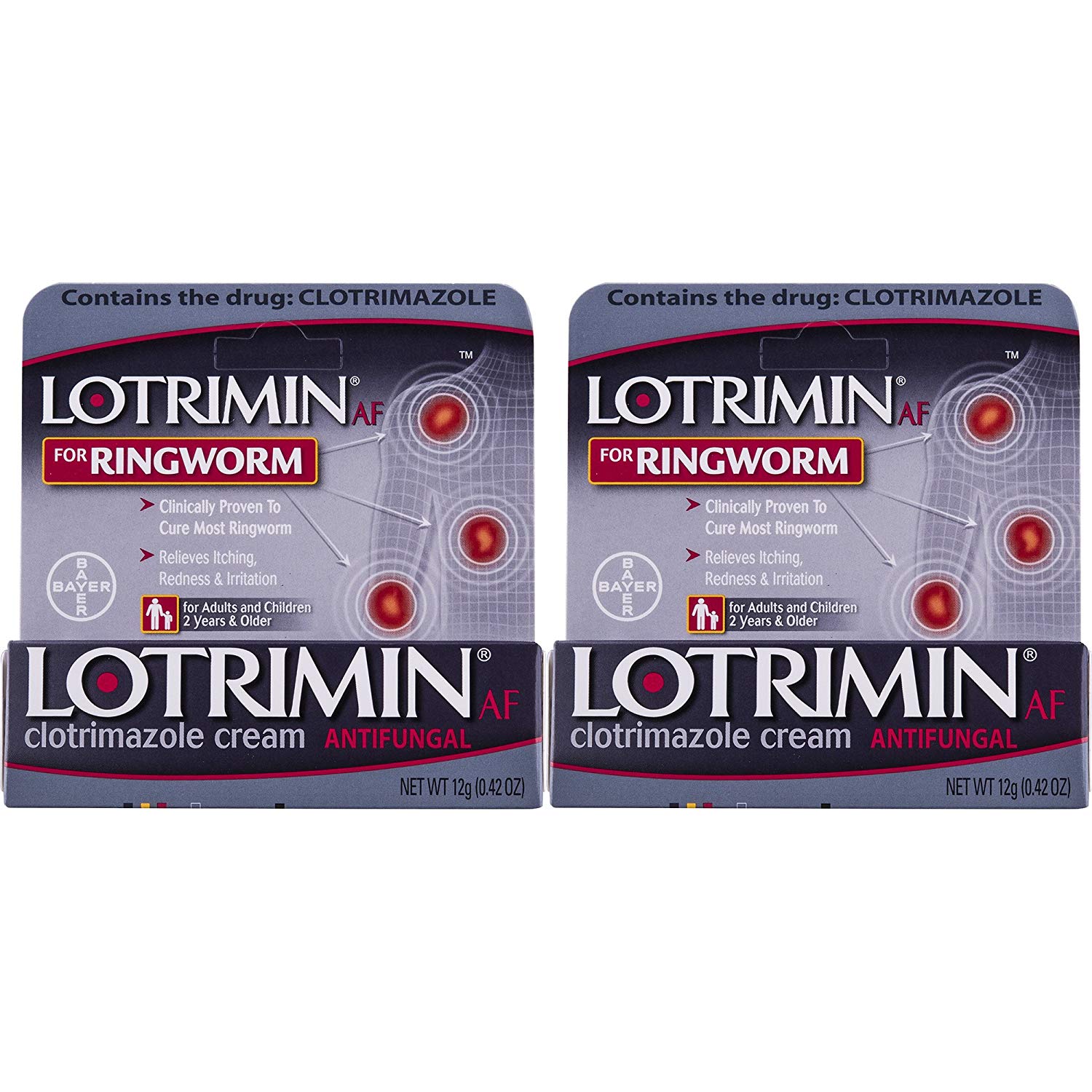 can you use lotrimin on dogs for ringworm