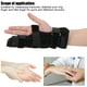 thumbnail image 4 of Férula para dedo meñique y anular para enderezar, férula para fractura de boxeador, férula de mano con soporte para dedos dislocados, apta para hombres y mujeres., 4 of 5