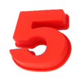 thumbnail image 1 of Baohd 0-9 Arabic Number Fondant Silicone Mold Craft Chocolate Baking Mould Cake Decorating Kitchen Pastry Tool, 1 of 5
