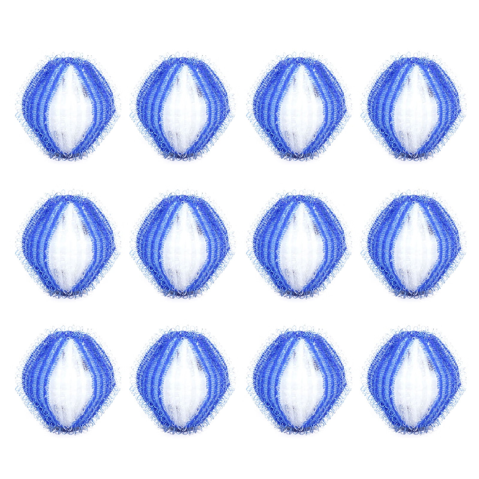 Cleaning Balls 12 Pack Reusable Hair Remover Washing Machine Hair