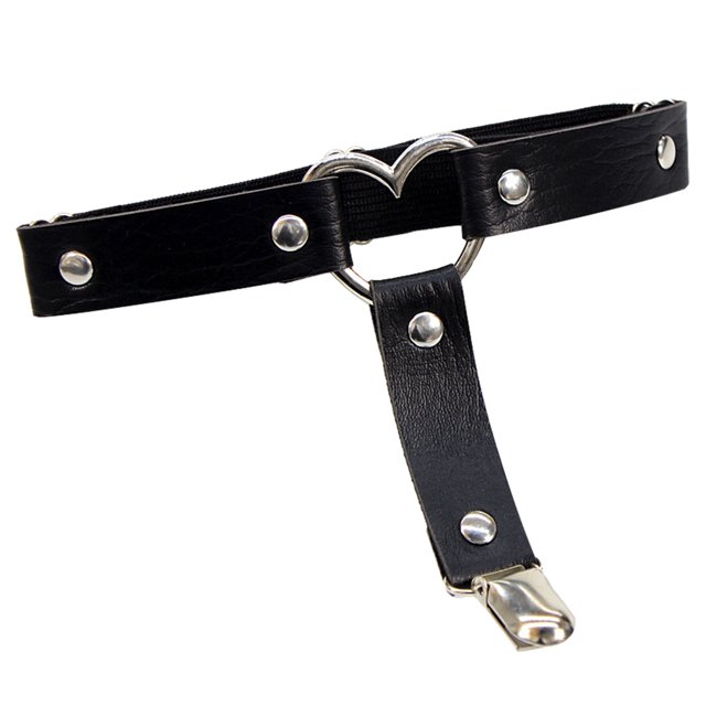 Guardurnaity 2 unids/set tamaño ajustable mujeres muslo Liga diseños de moda cómodo de llevar hecho cuero PU Disfraces de disfraces