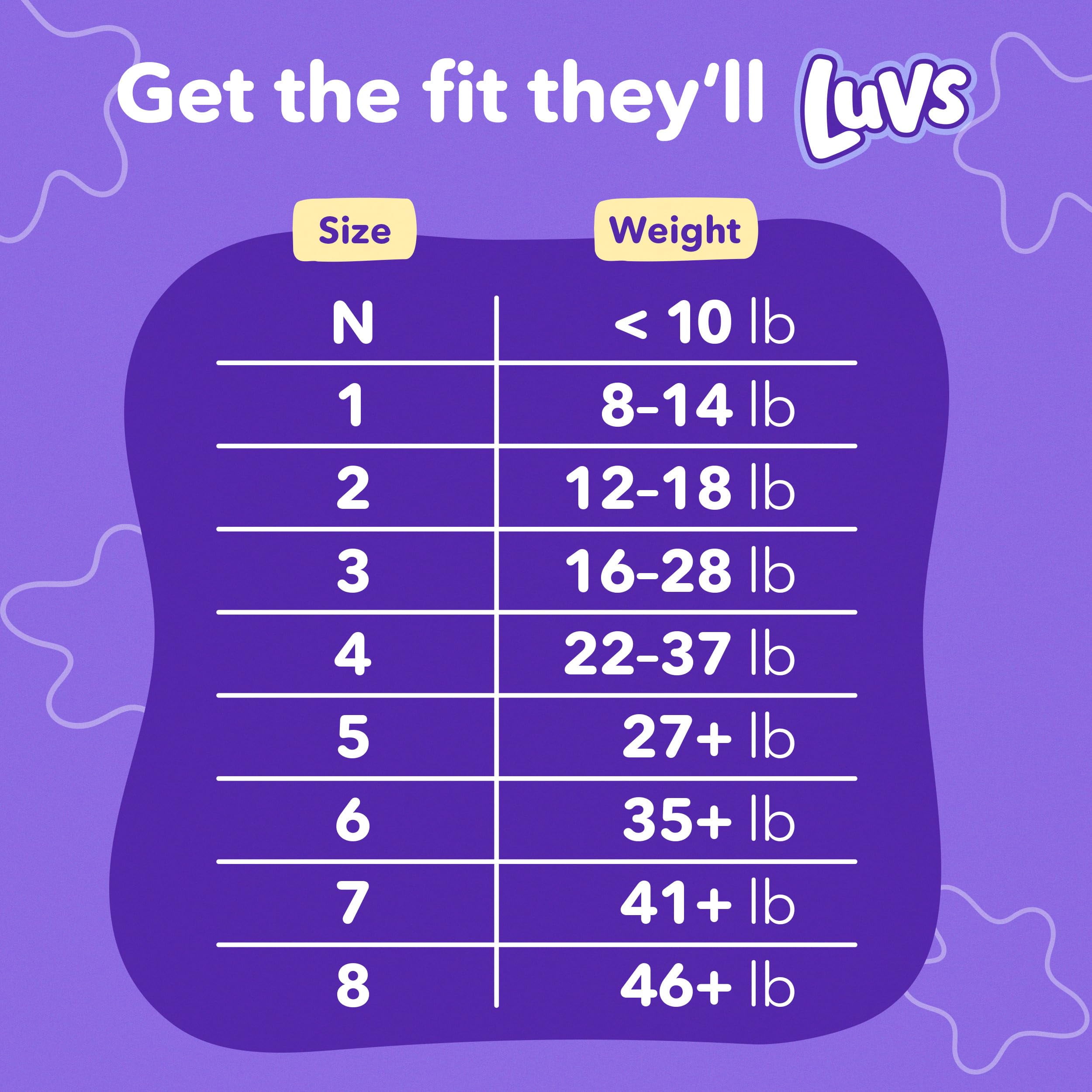 Luvs Size 7 Baby Diapers, Platinum Protection Bluey Diapers for Day & Night,