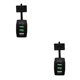 thumbnail image 4 of Monstrate Dual USB Car Charger LED Light Chip Phone Indicator Charging Fast with Rustproof Outlet Smart Mobile Charger Adapter tipo 3 2Conjunto, 4 of 6