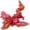 Red-gold, variant on 3D Printed Articulated Winged Dragon for Home Office Decor - Executive Desk