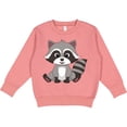 thumbnail image 2 of Inktastic Cute Baby Raccoon Toddler Sweatshirt, 2 of 4