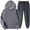 Dark Gray tops for women 82, variant on Sweatsuits for Women 2Pcs Set Women's Autumn Winter Active Sweatsuit Hoodie Tracksuit Set,Women's Casual Solid Hooded Drawstring Loose Long Sleeve Sweatshirt Tops and Long Pants Set Suits