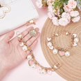 thumbnail image 3 of 2Pcs Purse Chain Strap Extender 8.3" Short Gold Purse Strap Replacement Decorative Enamel Heart Resin Pearl Charm Bag Handle Chain with Buckle for Handbag Clutch Shoulder Tote Bags Wallet Pink 2pcs, 3 of 9
