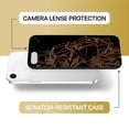 thumbnail image 6 of Case Yard Wooden Case for iPhone-SE Soft TPU Silicone cover Slim Fit Shockproof Wood Protective Phone Cover for Girls Boys Men and Women Supports Wireless Charging Beautiful Mind Design, 6 of 7
