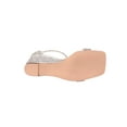 thumbnail image 5 of Lady Couture KLOE Rhinestone Wedge Heel Sandal, White, 9, 5 of 5