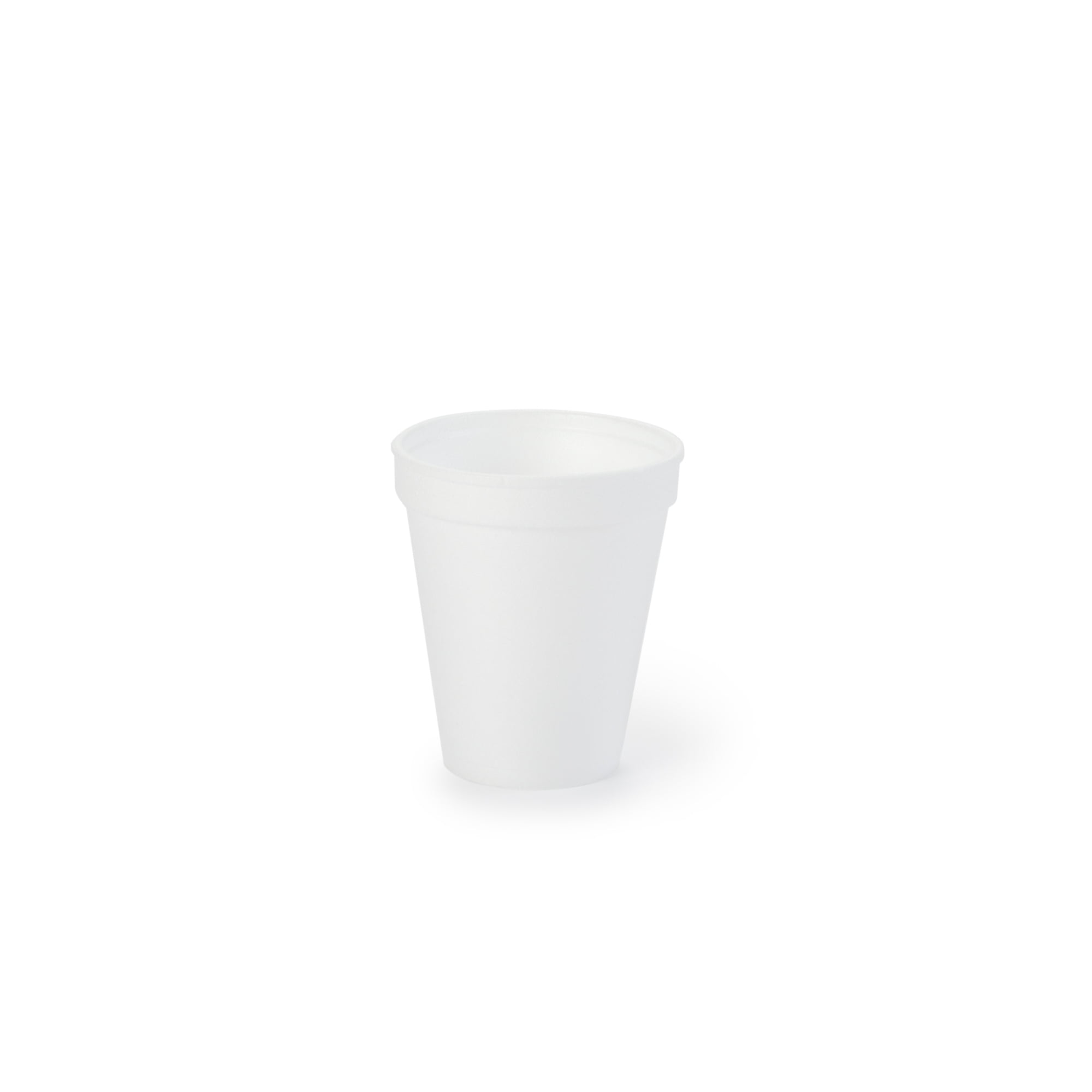 WinCup Disposable Drinking Cup White Styrofoam 8 oz. 25 Ct 8C8W