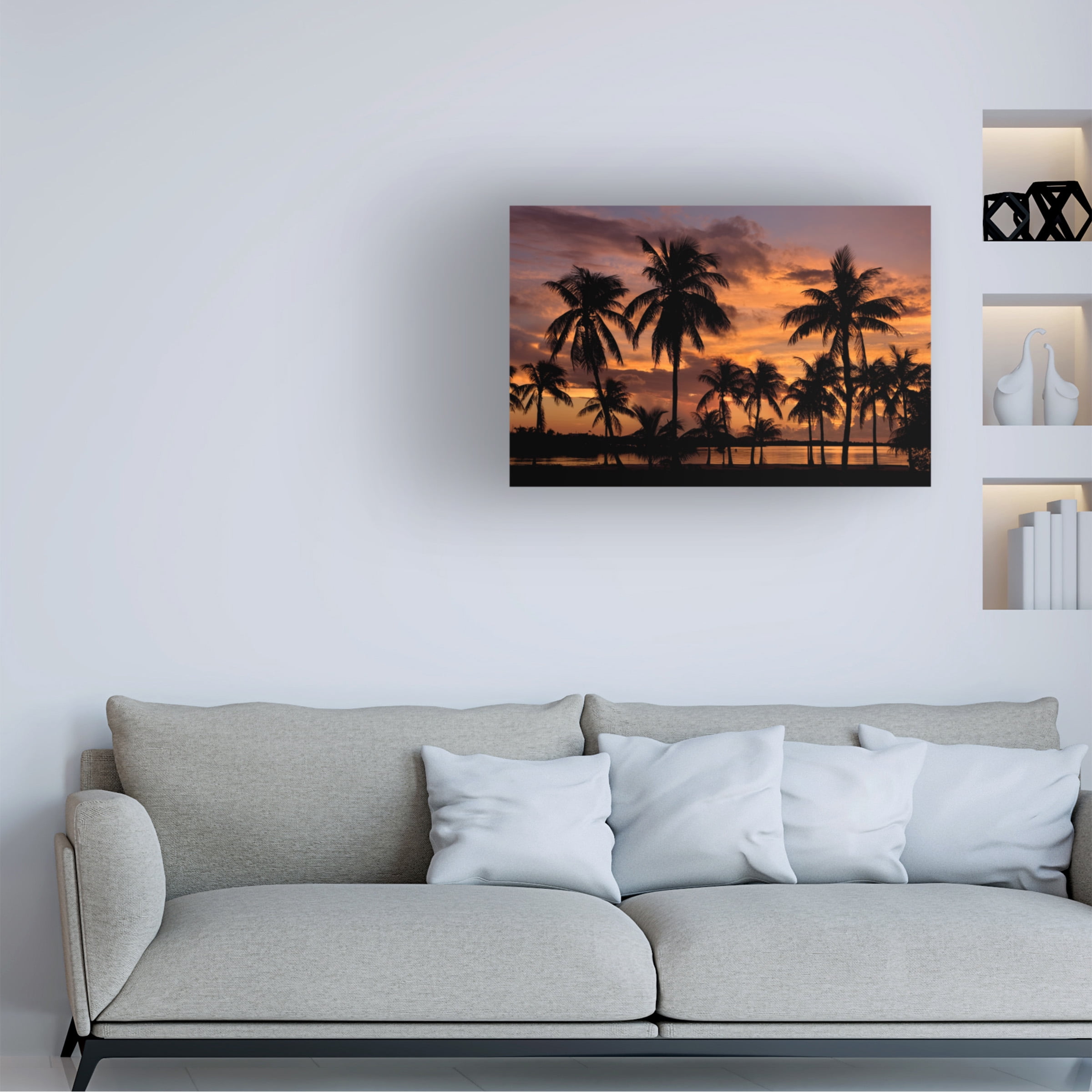Trademark Fine Art 'Marathon Key Sunset' Canvas Art by Mike Jones Photo