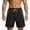 Black, variant on Men's Running Athletic Shorts Quick Dry Workout Gym Side Split Short Pants Relaxed Fit Lightweight Jogger Summer Sweat Shorts with Zipper Pockets Purple L