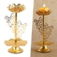 thumbnail image 4 of Portavelas de ghee, candelabro, lámpara de aceite de mantequilla, portavelas de té, candelabro de loto 116cm, 4 of 9