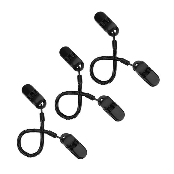 Retainers, Black  Retainer, Black Thin Hat Clip For Fishing, For Fishing Kayak