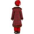 thumbnail image 5 of FYEGRE Toddler Boys Christmas Santa Suit Party Vest with Hat and Coat 4 Piece Festive Holiday Outfit Set for Children Red 7-8 Years, 5 of 7