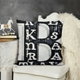 thumbnail image 2 of YINGXI Hopyeer Throw Pillow Cover New York Night City Girl Words Design Building Night Scene Skyline Typography Home Decor Pillow Cases 18x18in, 2 of 5