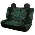 thumbnail image 2 of Pzuqiu Car Seat Covers Full Set Interior Breathable Car Decor Accessories Polyester Fabric Comfortable Driving Soft, Fit for Cars Van Sedans, Mandala Pattern, 2 of 10
