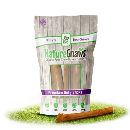 UPC: 0857270008010 | Nature Gnaws Small Bully Sticks Dog Chews 5 Count
