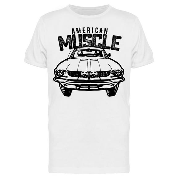 American Muscle Design T-Shirt Men -Image by Shutterstock, Male Small