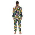 thumbnail image 4 of FORMRS Onesies Pajama for Adults Unisex Hoodie Winter Jumpsuit One Piece Sleepwear, Sizes S-2XL, Colorful Toucans Pattern, 4 of 7