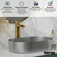 thumbnail image 7 of Karran Usa Kbf442 Kassel 1.2 GPM Vessel Single Hole Bathroom Faucet - Copper, 7 of 7