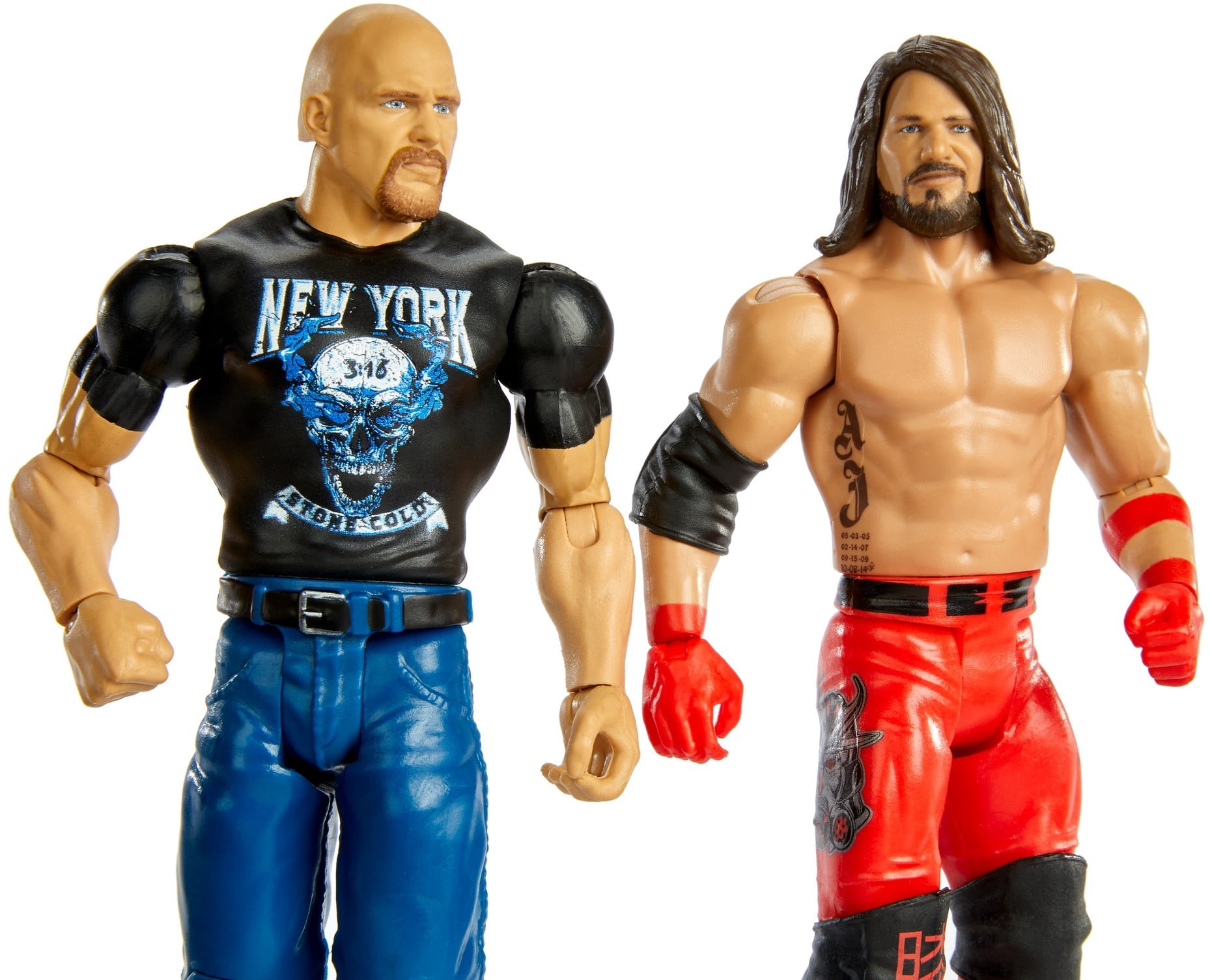 WWE Stone Cold Steve Austin Vs Aj Styles Battle Pack