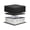 Pebble White, variant on Wave Garda 4-Person Square Eco-Foam Hot Tub | 70-Jet Massage & Wi-Fi Eco Heater | Charcoal Black | EnergySave Bundle