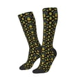 thumbnail image 2 of Daiia Sports Socks Pineapple Printed Novelty Crew Socks for Men Women Knee High Socks Cotton Socks Soft & Breathable Support Unisex Socks, 2 of 9