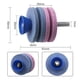 thumbnail image 2 of Afilador de cuchillos para cortacésped, piedra de afilar para taladro, duradero Azul y rosa, 2 of 7