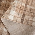 thumbnail image 5 of SAFAVIEH Oxford Plaids Paylynn Plaid Runner Rug, Beige/Brown, 2' x 8', 5 of 10