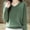Army Green, variant on Womens Fall Toos Semi High Neck Solid Loose Knitted Sweater, Casual Warm Base Pullover Top, Soft Cozy Winter Shirt Fall Tops