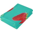 thumbnail image 3 of Dreamtimes Strawberry Soft Hand Towels 2-Piece Absorbent Bath Towel Decorative Fingertip Towels for Bathroom Gym Spa Hotel Beach Swimming Pool,14.4" x 28.3", 3 of 7
