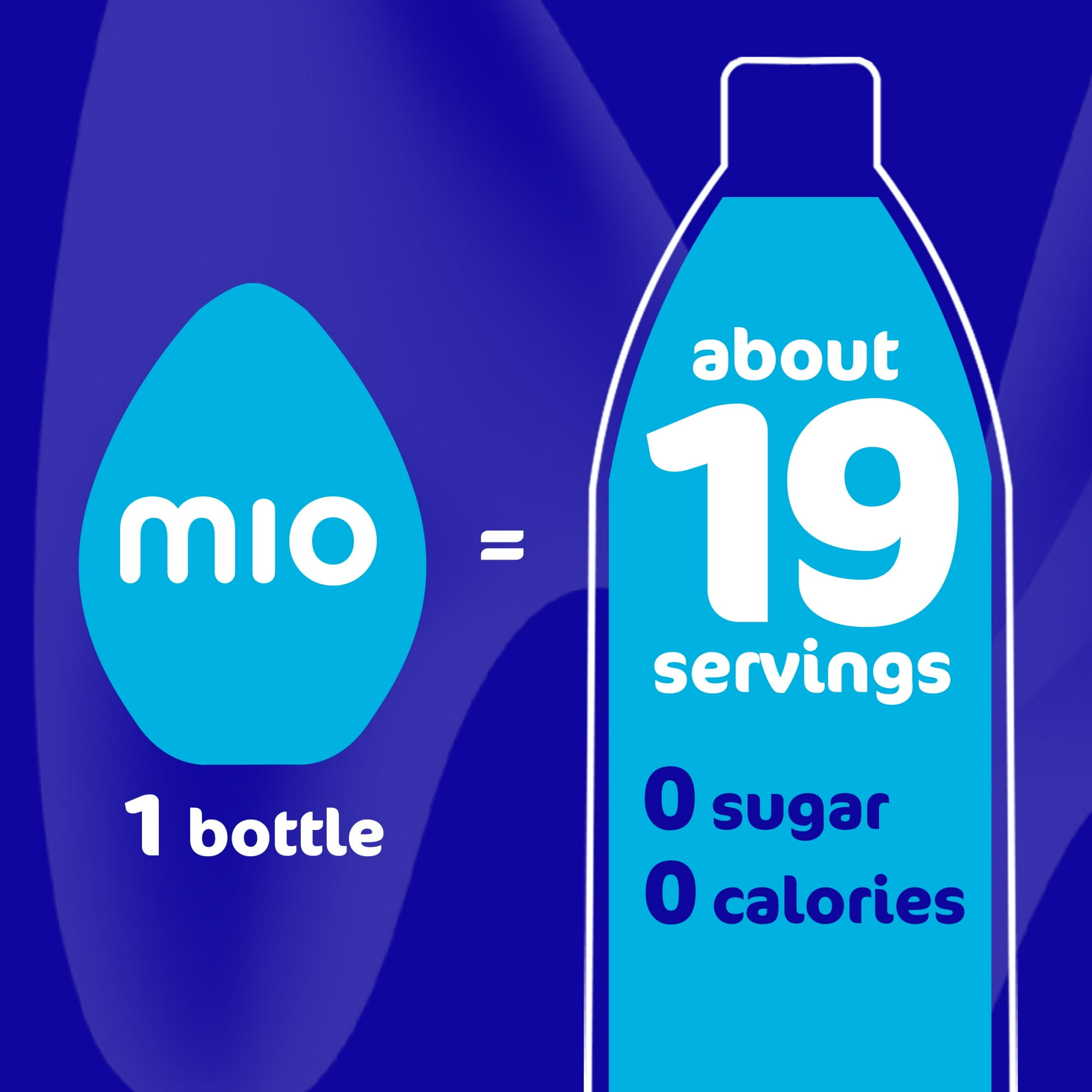 MiO Lemonade Sugar Free Water Enhancer, 1.62 fl oz Bottle (Pack of 5)