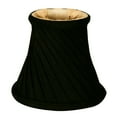 thumbnail image 3 of Royal Designs, Inc. Twisted Bell Clip on Chandelier Shade CS-716BLK/GL-6, Black, 3 x 5 x 4.5, Pack of 6, 3 of 5