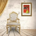 thumbnail image 3 of Escalante, Omar 13x18 Gold Ornate Wood Framed with Double Matting Museum Art Print Titled - Market Day Woman, 3 of 4