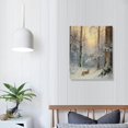 thumbnail image 3 of PIKWEEK Winter Breakfast  Canvas Wall Art, 3 of 4
