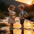thumbnail image 3 of Barerun Toddler Boys Girls Non-slip Breathable Sandals Kids Wide Summer Water Shoes Indoor Outdoor, 3 of 8