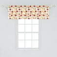 thumbnail image 2 of Ambesonne Orange Window Valance, Fruits Juice Lemon, 54" X 18", Apricot Ruby, 2 of 3