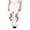 White, variant on Y2k Baggy Sweatpants Boy and Girls Gothic Graphic Elastic Waist Wide Leg Track Pants Drawstring Athletic Joggers with Pockets