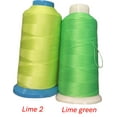 thumbnail image 2 of Lime green Bonded Nylon Sewing Thread T70 #69 1500 Yard for Outdoor, Upholstery, Leather, 2 of 3